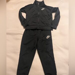 Nike Kids Black Tracksuit